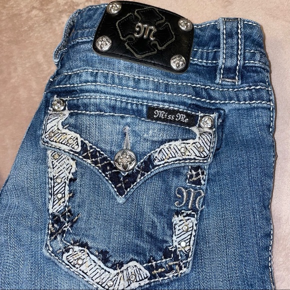 Miss Me jeans boot signature size W27/L31 1/2 - Picture 5 of 16